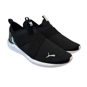 Puma Womens Prowl 194518-01 Black Running Shoes Sneakers Size 10